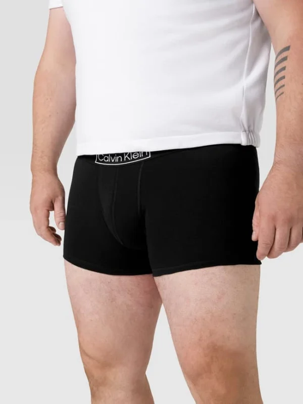 Angebote ⭐ Calvin Klein Underwear Plus PLUS SIZE Trunks Mit Stretch-Anteil – Schwarz ? 4