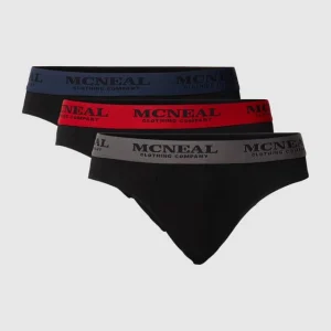 Coupon ? MCNEAL Slip Im 3er-Pack – Metallic Schwarz ? 8