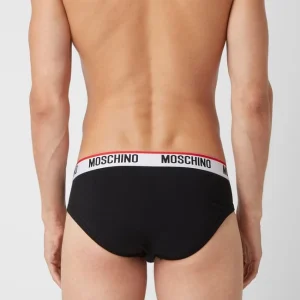 Besorgen ? Moschino Swim + Underwear Slip Mit Stretch-Anteil Im 2er-Pack – Schwarz ? 12