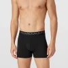 Coupon ? MICHAEL Michael Kors Trunks Mit Logo-Bund Im 3er-Pack Modell ‘STRETCH FACTOR BOXER’ – Schwarz ⭐ 14