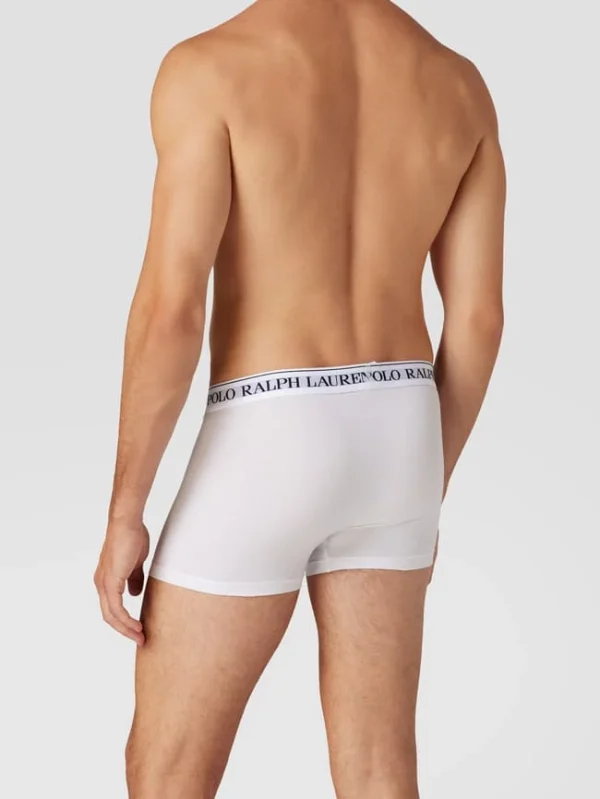 Neu ? Polo Ralph Lauren Underwear Trunks Mit Label-Details Im 5er-Pack – Dunkelgrau Meliert ? 5