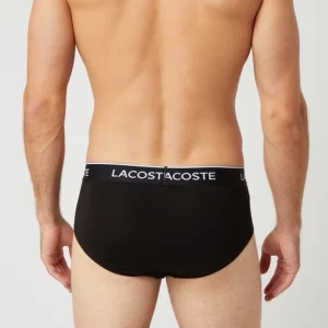 Auslauf ❤️ Lacoste Slip Mit Stretch-Anteil Im 3er-Pack – Schwarz ? 12