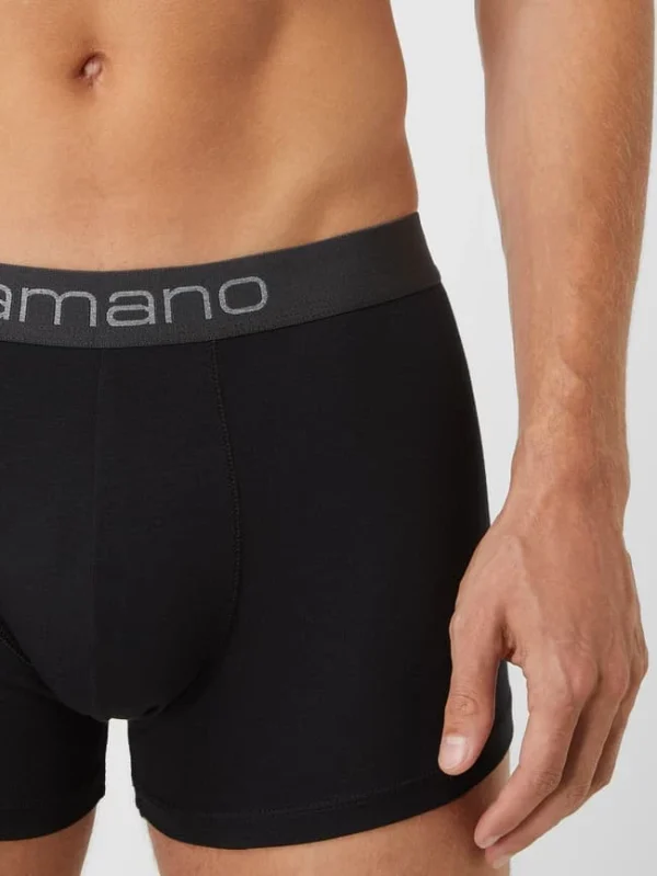 Rabatt ? Camano Trunks Mit Stretch-Anteil Im 2er-Pack – Mittelgrau Meliert ⭐ 6