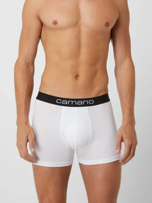 Beste Bewertungen von ? Camano Trunks Mit Stretch-Anteil Im 2er-Pack – Weiß ? 4