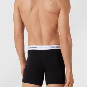 Aktion ? Calvin Klein Underwear Trunks Mit Logo-Bund Im 3er-Pack Modell ‘BOXER’ – Camel ? 12