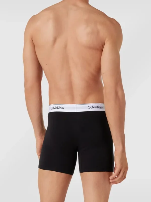 Aktion ? Calvin Klein Underwear Trunks Mit Logo-Bund Im 3er-Pack Modell ‘BOXER’ – Camel ? 5