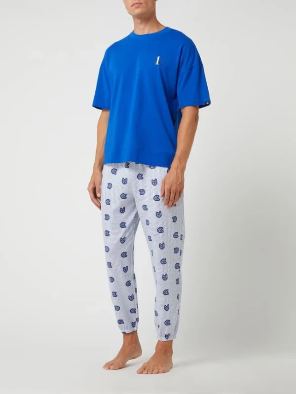 Neu ? Calvin Klein Underwear Pyjama Mit Stretch-Anteil – Royalblau ? 1