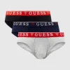 Neu ? Guess Slip Aus Baumwoll-Elasthan-Mix Im 3er-Pack – Schwarz ? 14