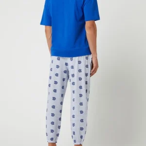 Neu ? Calvin Klein Underwear Pyjama Mit Stretch-Anteil – Royalblau ? 12