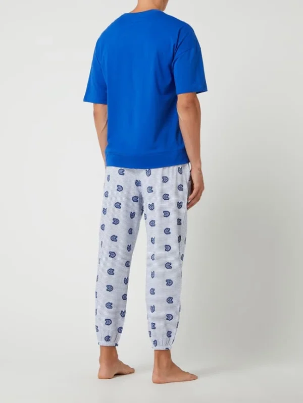 Neu ? Calvin Klein Underwear Pyjama Mit Stretch-Anteil – Royalblau ? 5