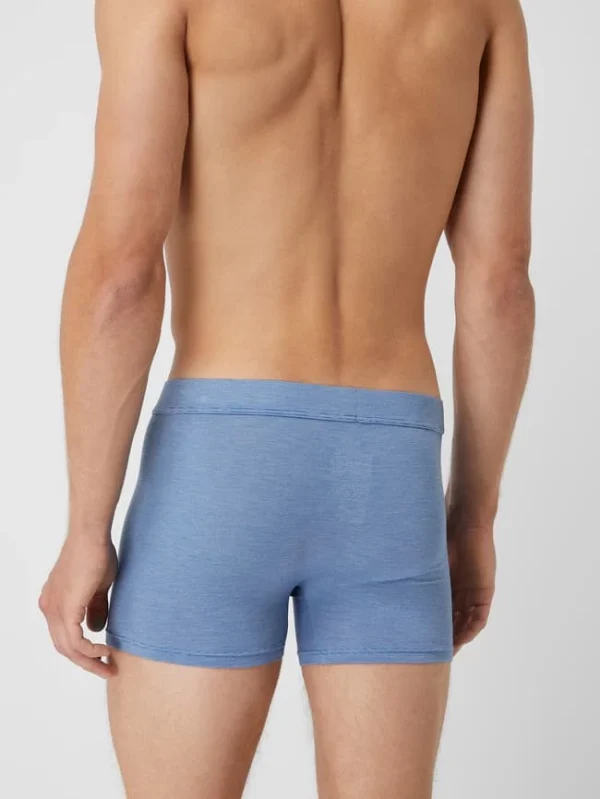 Rabatt ✔️ Skiny Trunks Aus Viskosemischung – Blau ⌛ 5