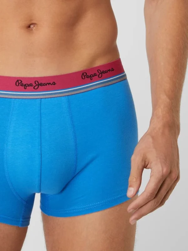 Schlussverkauf ? Pepe ? Jeans Trunks Mit Stretch-Anteil Im 5er-Pack – Mittelgrau Meliert ? 8