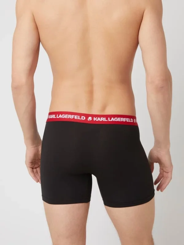 Bester Verkauf ? Karl Lagerfeld Trunks Mit Stretch-Anteil Im 3er-Pack – Schwarz ? 5