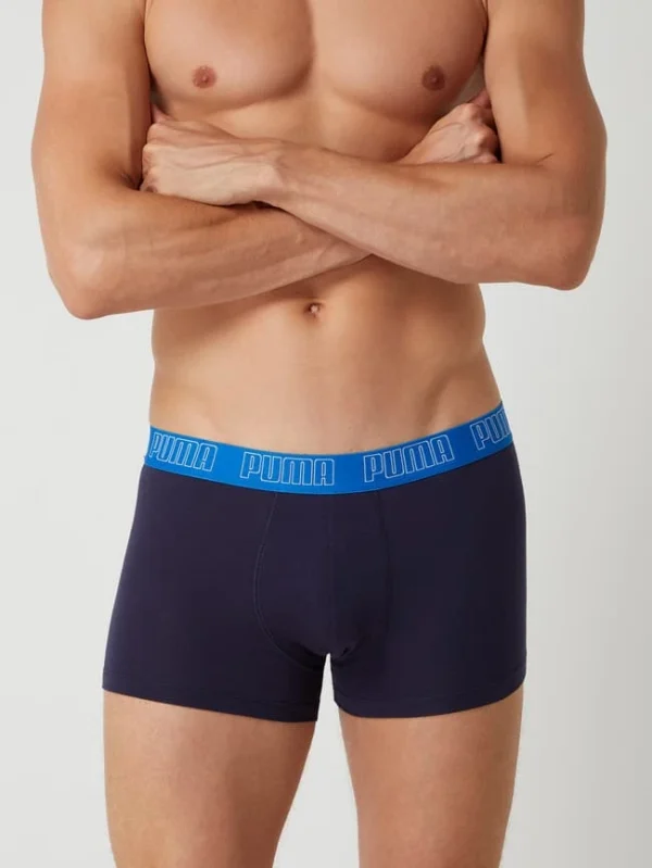 Am billigsten ? Puma Trunks Mit Stretch-Anteil Im 4er-Pack – Royalblau ? 4