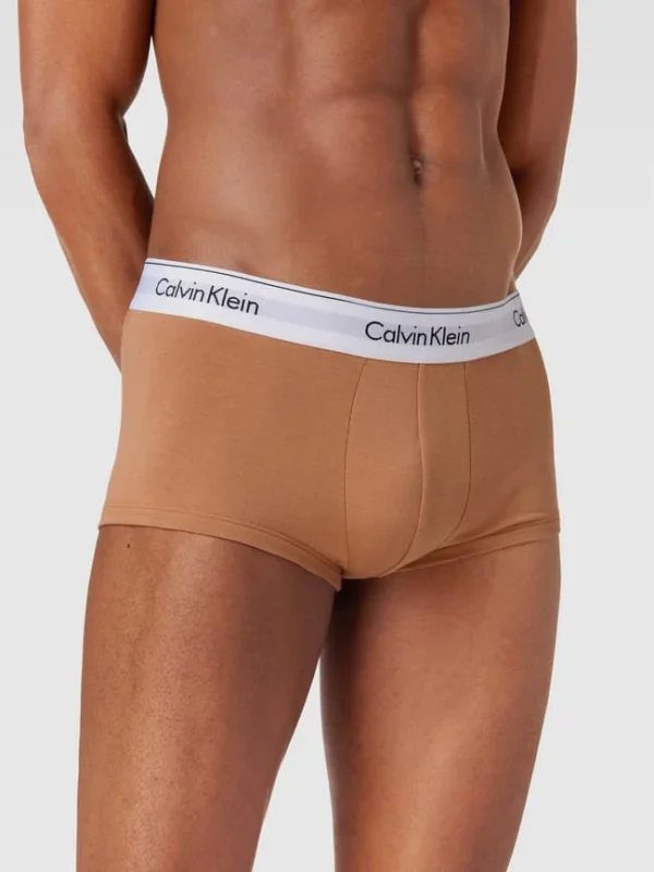 Beste Bewertungen von ? Calvin Klein Underwear Trunks Mit Elastischem Logo-Bund Im 3er-Pack – Dunkelbraun ? 4