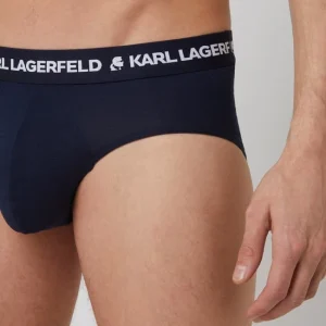 Blitzangebot ? Karl Lagerfeld Slip Mit Stretch-Anteil Im 3er-Pack – Marineblau ❤️ 8