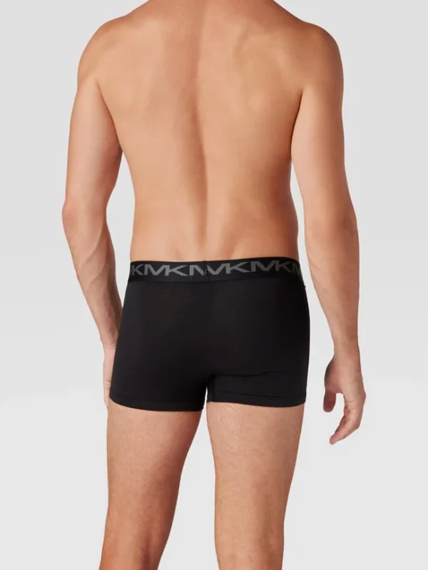 Brandneu ? MICHAEL Michael Kors Trunks Mit Label-Details Im 3er-Pack Modell ‘Factor’ – Schwarz ? 5