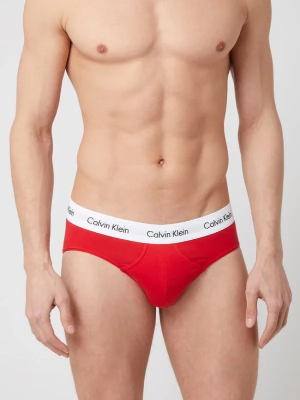 Brandneu ? Calvin Klein Underwear Slips Aus Baumwoll-Mix Im 3er-Pack – Weiß ✨ 4