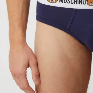 Billig ? Moschino Swim + Underwear Slip Mit Stretch-Anteil Im 2er-Pack – Blau ? 10