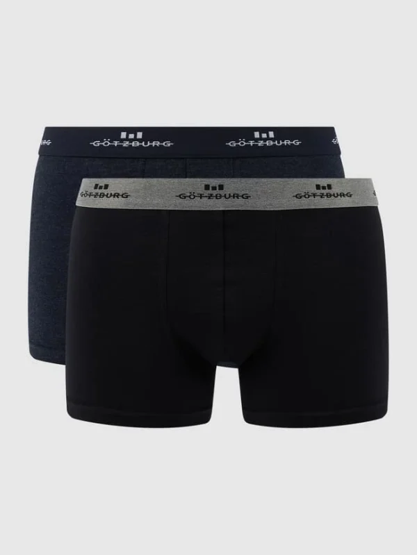 Neu ⭐ Götzburg Wäsche Trunks Im 2er-Pack – Dunkelblau ? 1