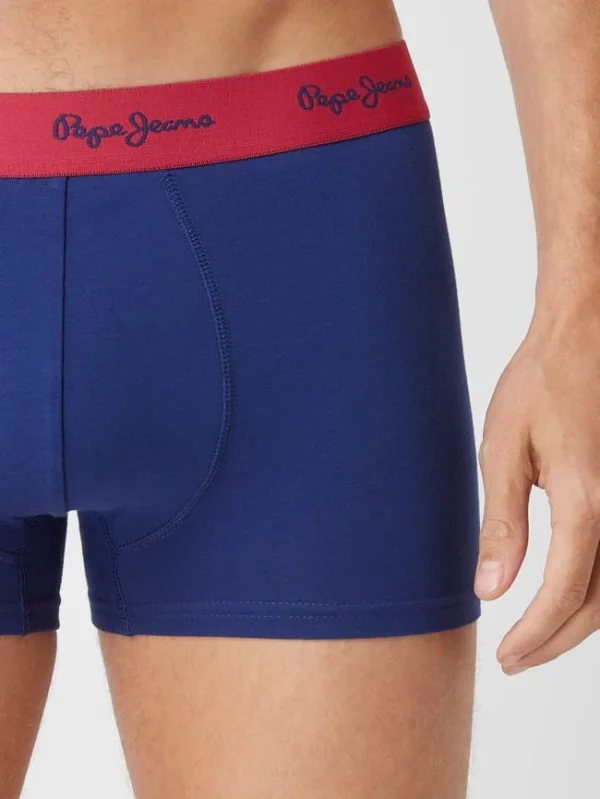 Brandneu ? Pepe ? Jeans Trunks Im 3er-Pack Modell ‘Hud’ – Royalblau ? 5