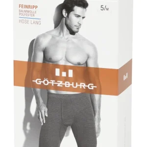 Neu ⭐ Götzburg Wäsche Long Johns Mit Elastischem Bund – Dunkelgrau ✨ 12