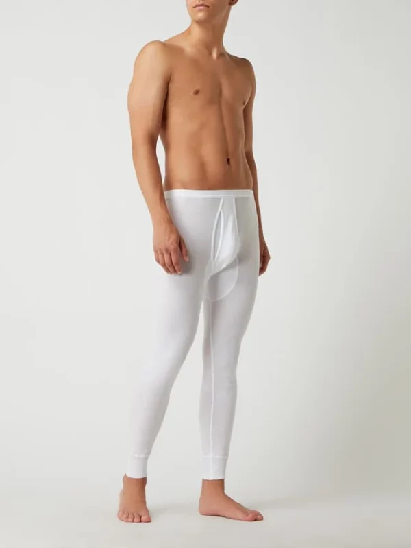 Bestes Angebot ? Schiesser Long Johns Aus Baumwolle – Weiß ? 1