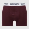 Rabatt ? Superdry Trunks Mit Stretch-Anteil – Bordeaux Rot Meliert ? 16