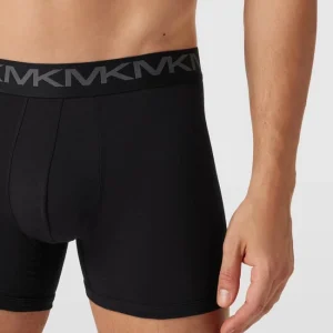 Coupon ? MICHAEL Michael Kors Trunks Mit Logo-Bund Im 3er-Pack Modell ‘STRETCH FACTOR BOXER’ – Schwarz ⭐ 10