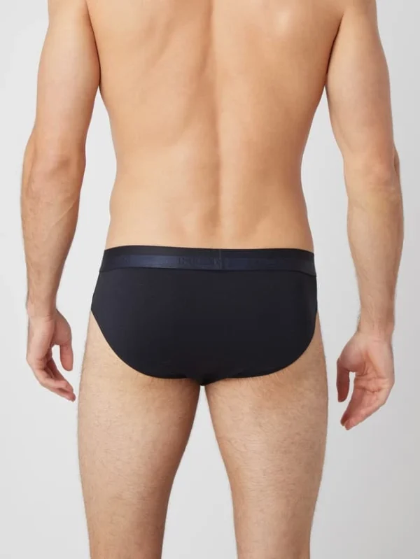 Brandneu ? HOM Slip Mit Stretch-Anteil – Dunkelblau ? 5