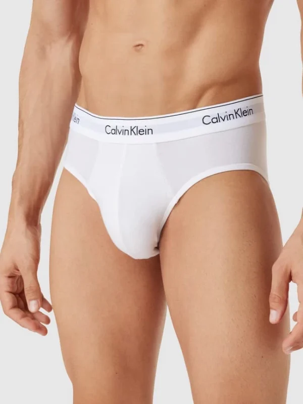 Beste Bewertungen von ? Calvin Klein Underwear Slip Mit Logo-Bund Im 3er-Pack Modell ‘HIP’ – Hellgrau ? 4