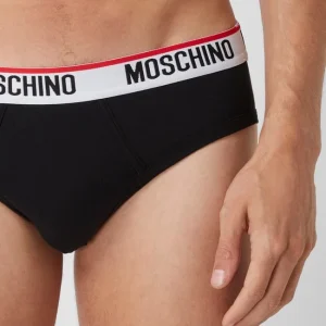 Besorgen ? Moschino Swim + Underwear Slip Mit Stretch-Anteil Im 2er-Pack – Schwarz ? 8