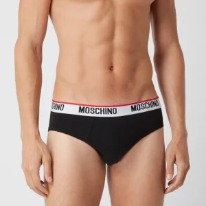 Besorgen ? Moschino Swim + Underwear Slip Mit Stretch-Anteil Im 2er-Pack – Schwarz ? 10