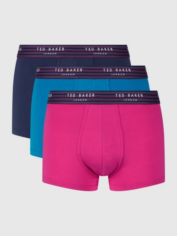 Großhandel ? Ted Baker Trunks Mit Stretch-Anteil Im 3er-Pack – Blau ? 1