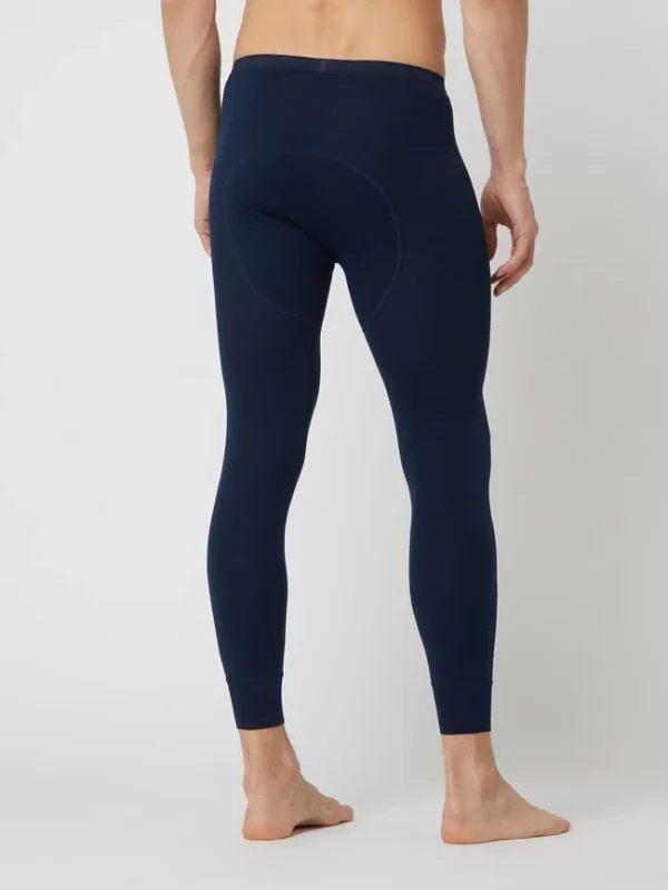 Schlussverkauf ? Schiesser Long Johns Aus Baumwolle – Dunkelblau ? 6