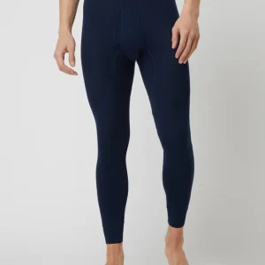 Schlussverkauf ? Schiesser Long Johns Aus Baumwolle – Dunkelblau ? 13