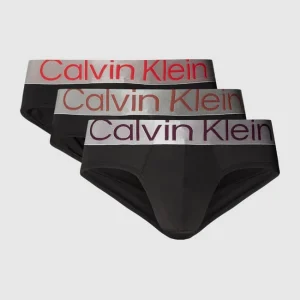 Schlussverkauf ? Calvin Klein Underwear Slip Mit Logo-Bund Im 3er-Pack Modell ‘HIP BRIEF 3PK Steel Micro’ – Schwarz ⌛ 8