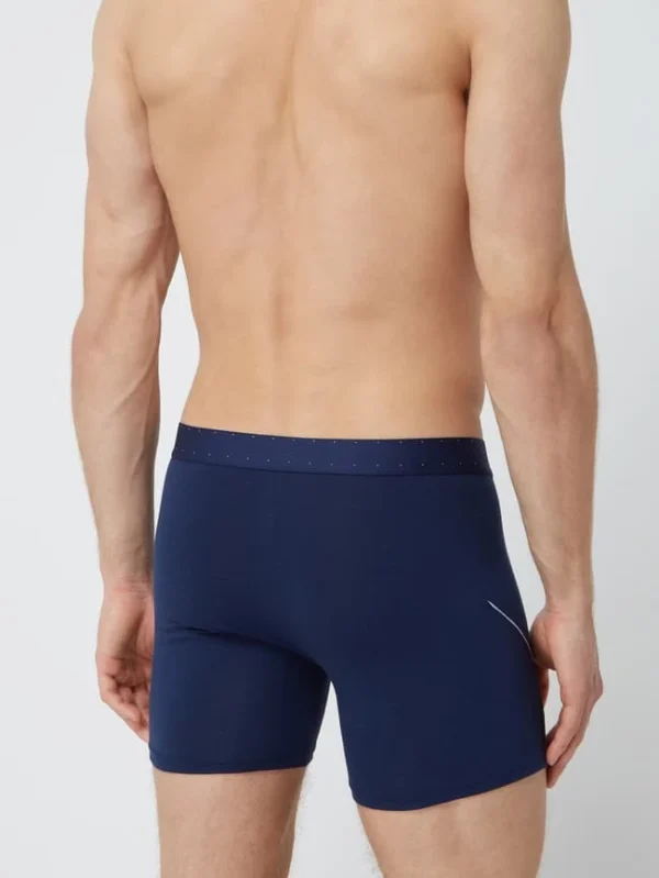 Besorgen ? Sloggi Trunks Mit Stretch-Anteil Im 2er-Pack Modell ‘The 70s Boxing Champ’ – Dunkelblau ? 5