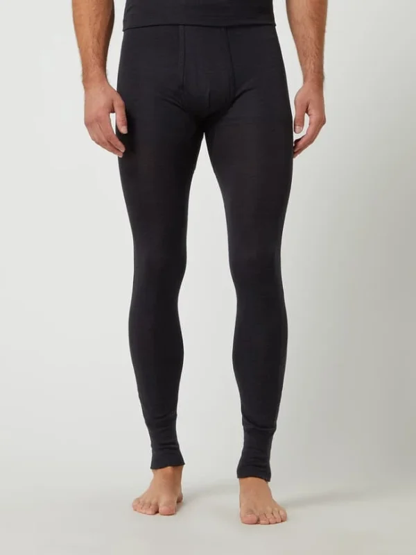 Neu ⭐ Hanro Long Johns Aus Merinowoll-Seide-Mix – Anthrazit ? 5