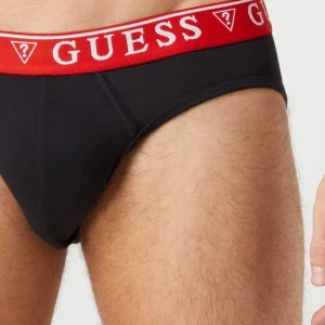 Neu ? Guess Slip Aus Baumwoll-Elasthan-Mix Im 3er-Pack – Schwarz ? 15