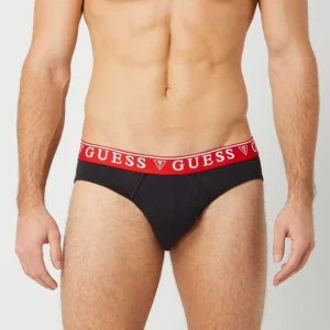 Neu ? Guess Slip Aus Baumwoll-Elasthan-Mix Im 3er-Pack – Schwarz ? 13