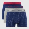 Brandneu ? Pepe ? Jeans Trunks Im 3er-Pack Modell ‘Hud’ – Royalblau ? 14