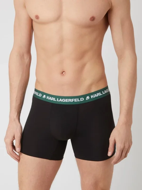 Blitzangebot ⌛ Karl Lagerfeld Trunks Mit Stretch-Anteil Im 3er-Pack – Schwarz ? 4