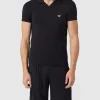 Bester Verkauf ? Emporio Armani Pyjama Mit Label-Details – Schwarz ? 19