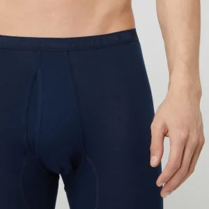 Schlussverkauf ? Schiesser Long Johns Aus Baumwolle – Dunkelblau ? 11