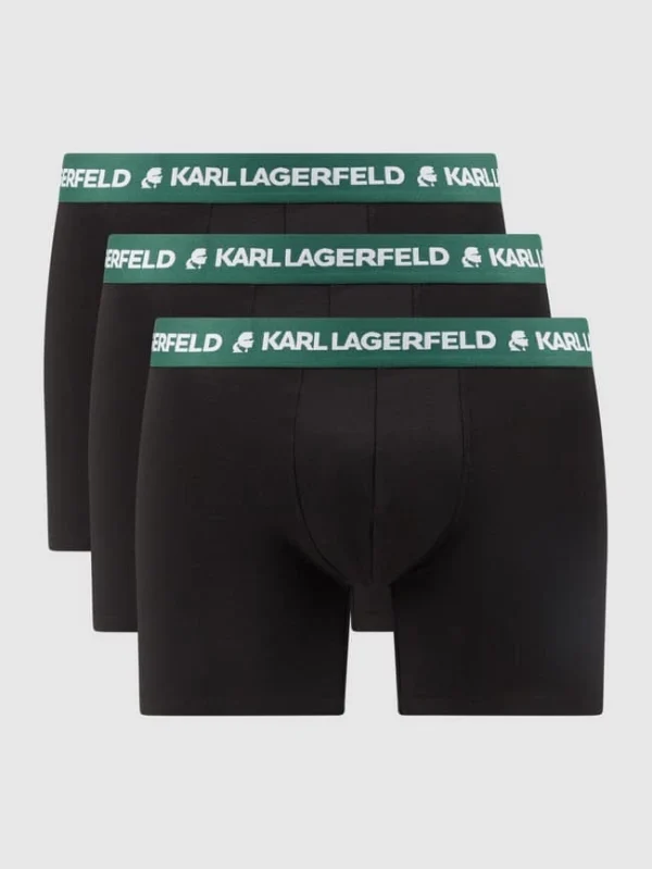 Blitzangebot ⌛ Karl Lagerfeld Trunks Mit Stretch-Anteil Im 3er-Pack – Schwarz ? 1