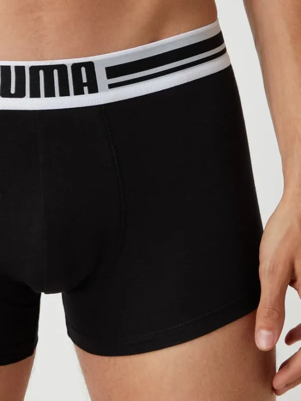 Bestpreis ⌛ Puma Trunks Mit Stretch-Anteil Im 4er-Pack – Schwarz ⌛ 5