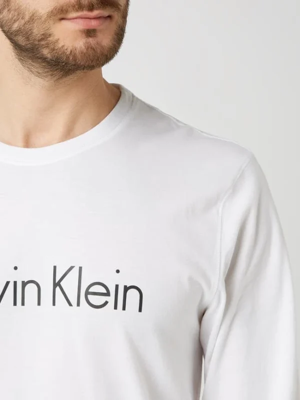 Brandneu ? Calvin Klein Underwear Pyjama-Oberteil Aus Baumwolle – Weiß ? 4