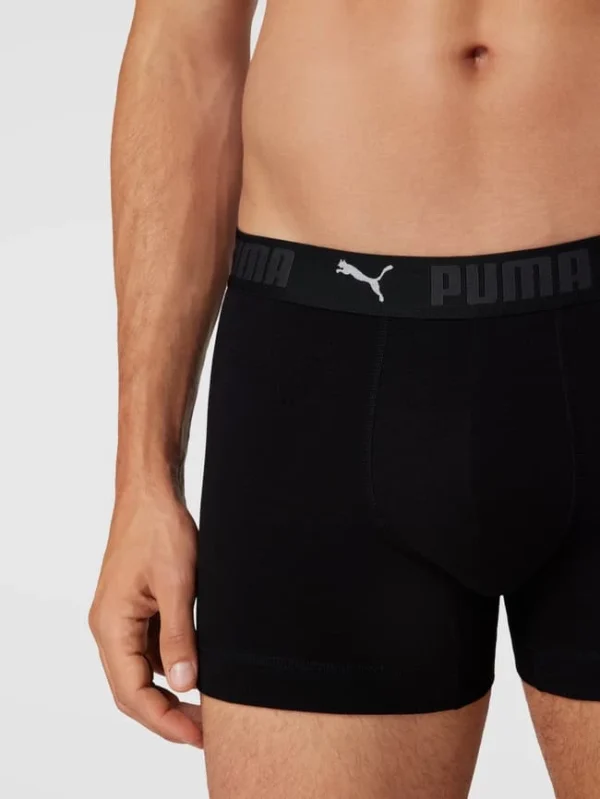 Bestpreis ? Puma Trunks Mit Label-Details Im 2er-Pack – Schwarz ? 4