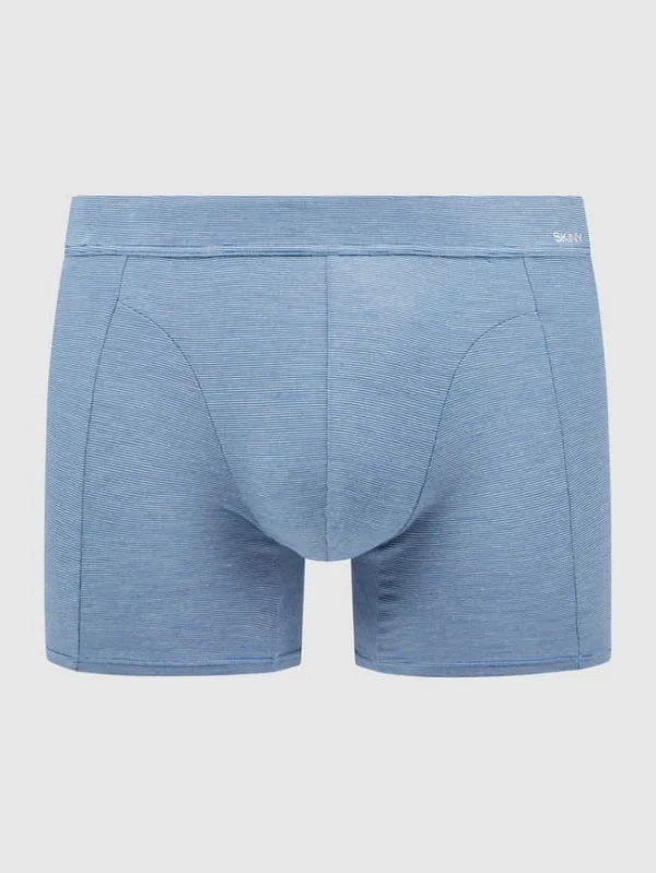 Rabatt ✔️ Skiny Trunks Aus Viskosemischung – Blau ⌛ 1